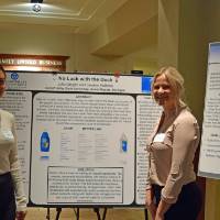 Julia Grygiel and Jaeden McBride share their research